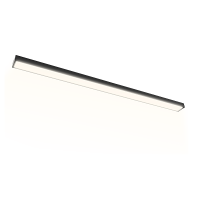 Светильник светодиодный накладной PSO-01 24w 4000K BLACK 1200х70 IP40